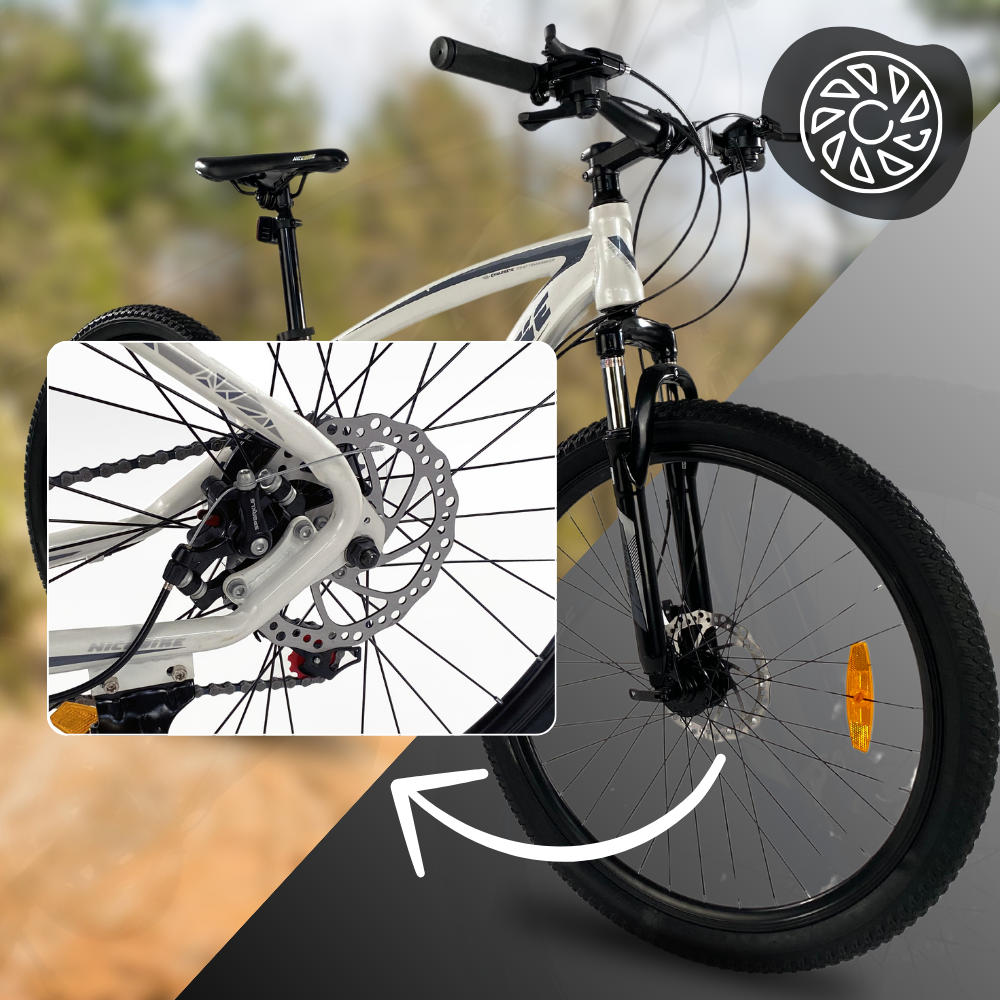 rower górski mtb 26 shimano 21 biegów shimano 2xtarcze rama 16" koła 26"