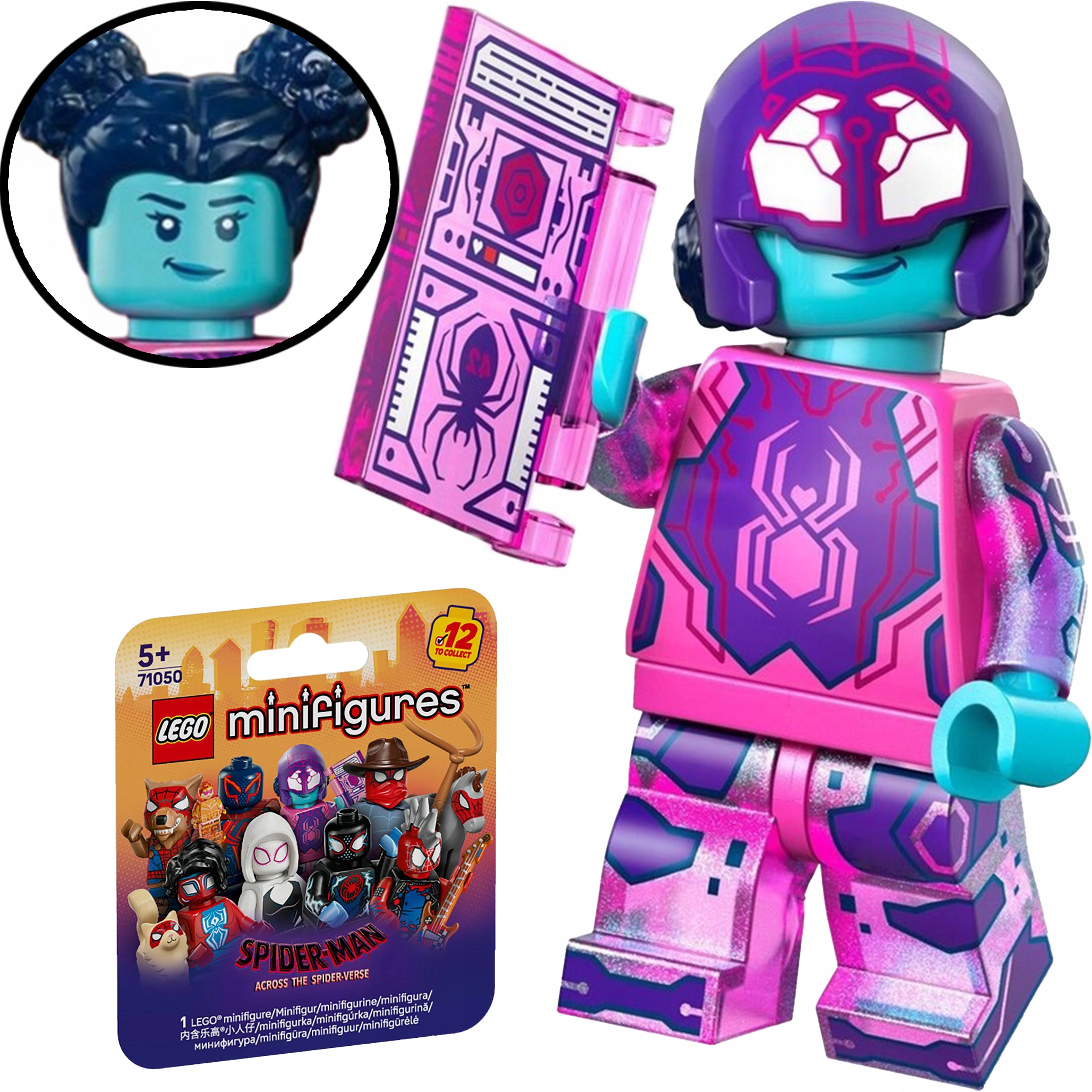 71050 - lego minifigures - margo kess/spider-byte #9