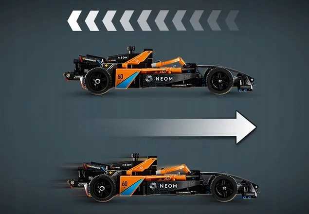 42169 - lego technic - neom mclaren formula e race car
