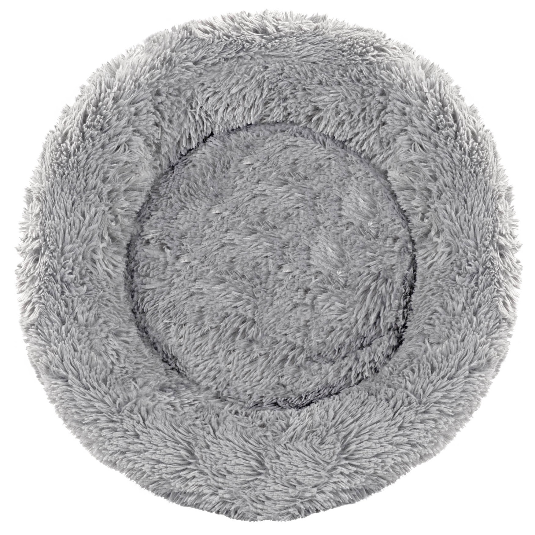 legowisko shaggy 40 cm jasnoszare