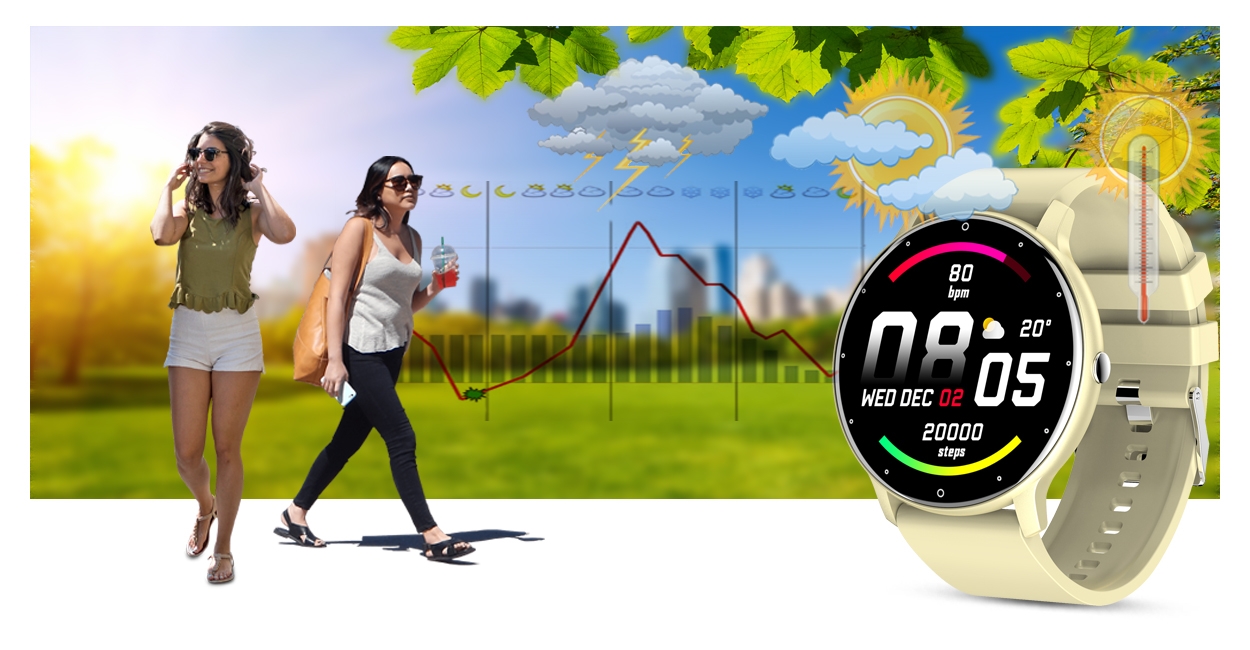 smartwatch damski gravity gt1-6