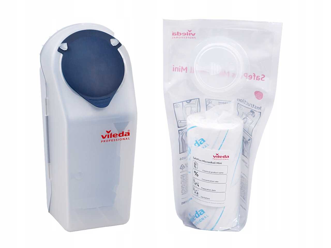 ścierki safeplus micronroll mini niebieska 30 szt.