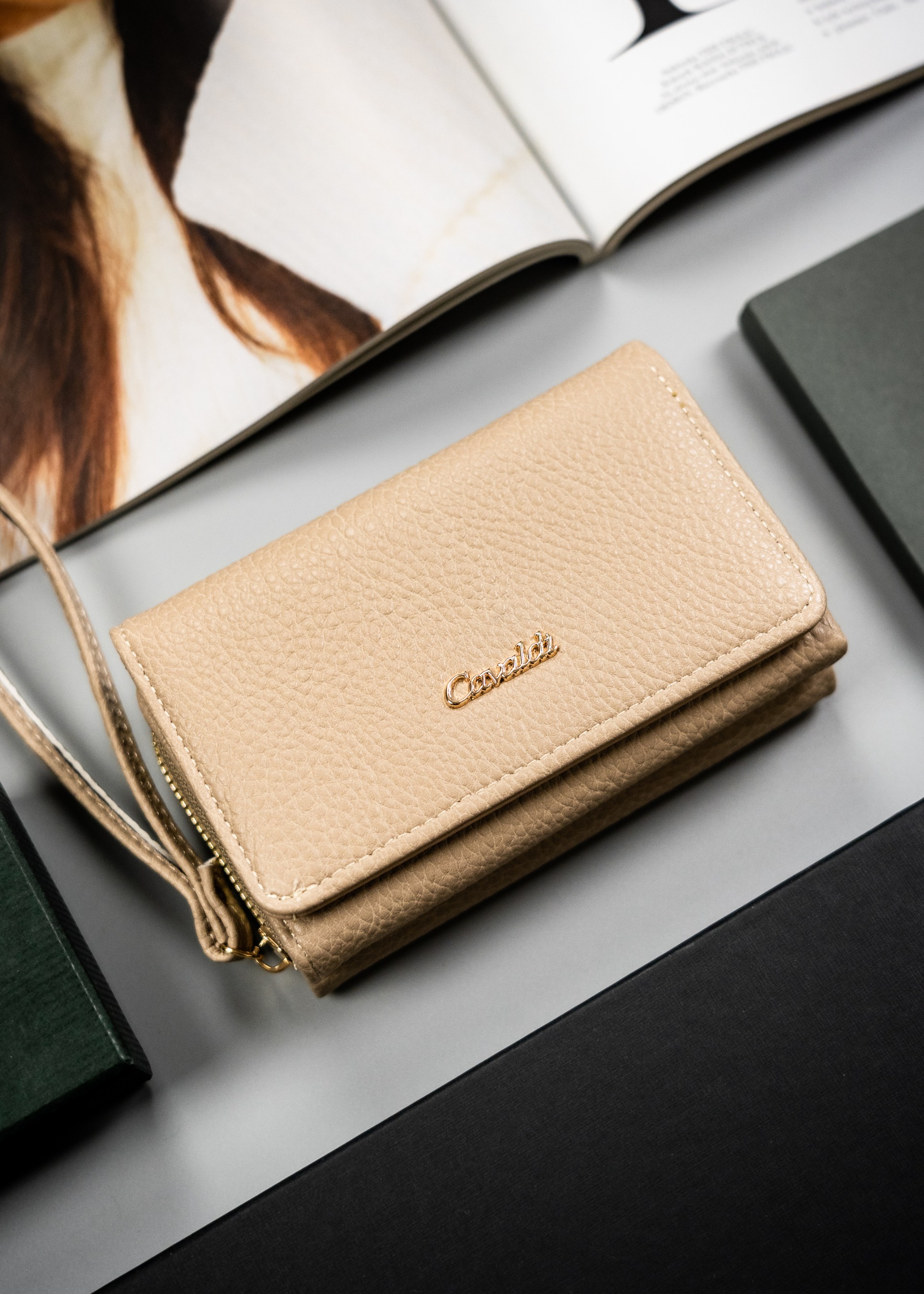 portfel pu 2302-d8-8321 l.khaki