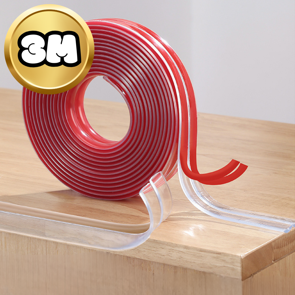 bezbarwna taśma zabezpieczająca kanty mebli listwa na rogi osłona krawędzi