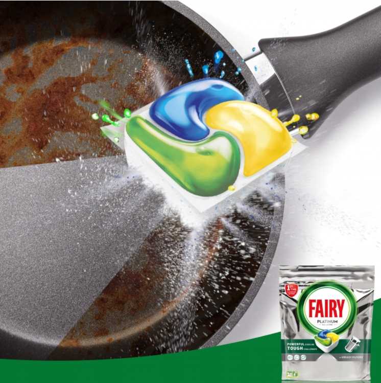 fairy kapsułki do zmywarki platinum all in one lemon 81 szt.