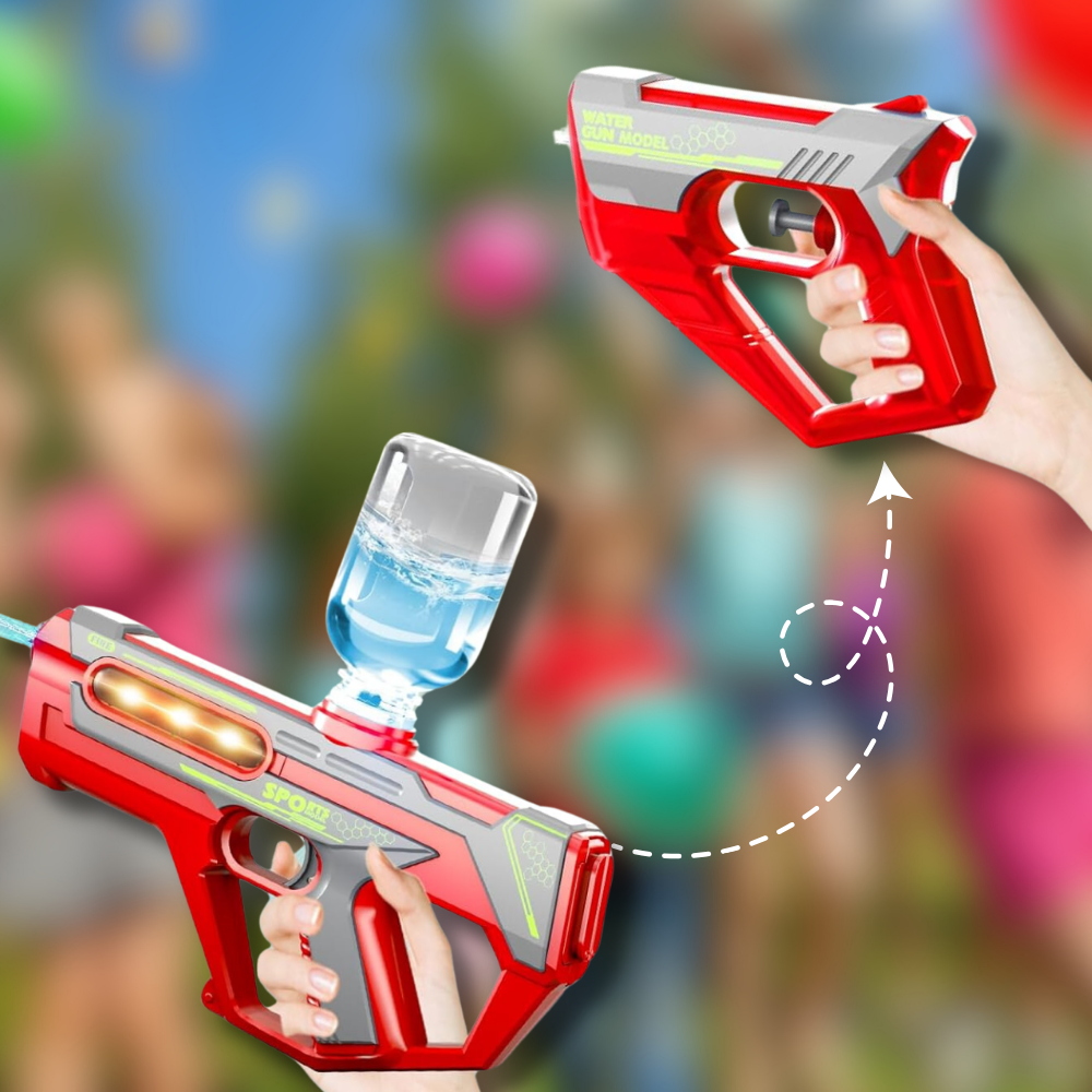 pistolet na wodę elektryczny automatyczny karabin wodny 2w1 akumulator