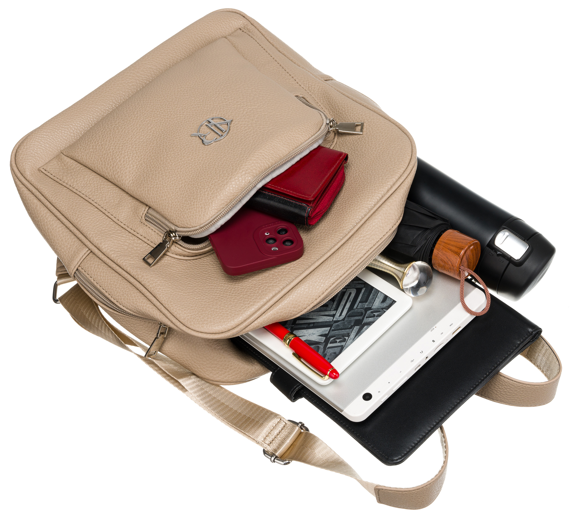 plecak pu r-pl-29601-3660 d.beige