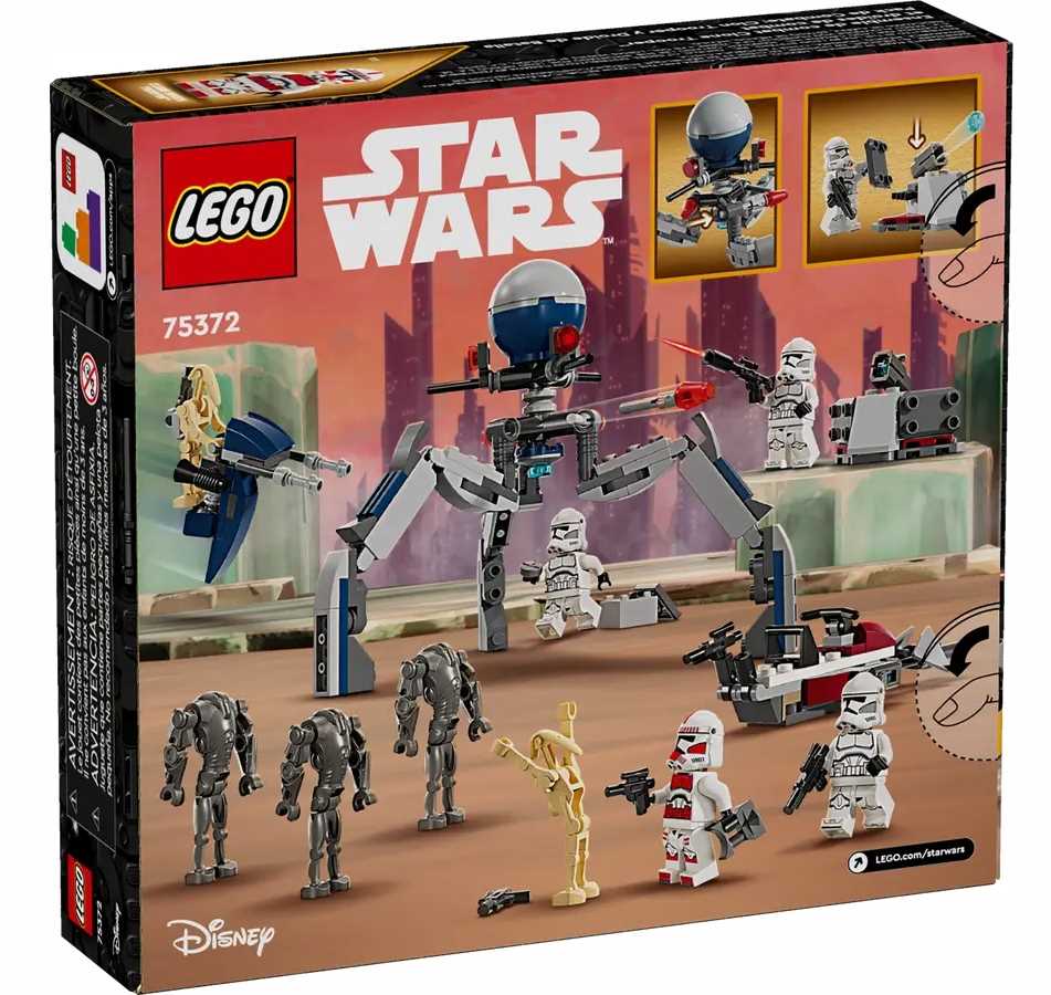 75372 - lego star wars - zestaw bitewny z żołnierzem armii klonów™
