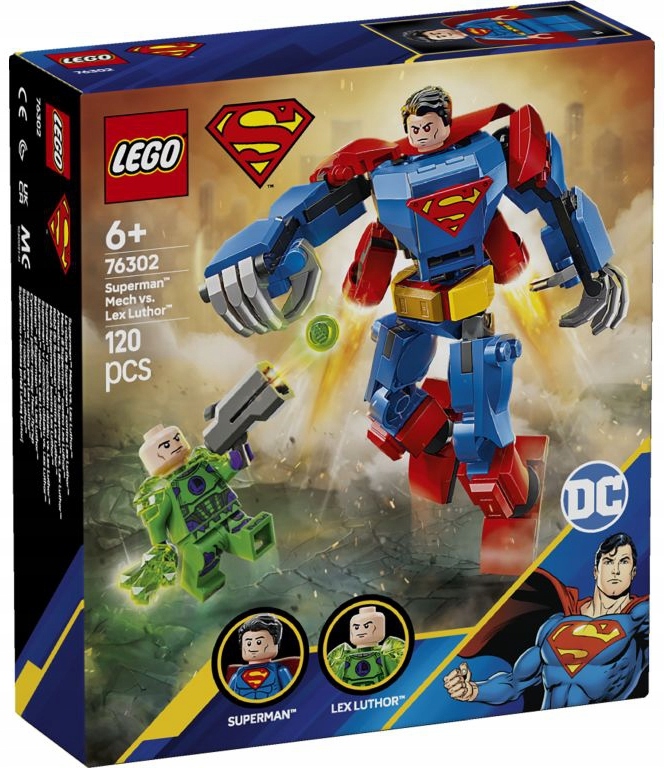 76302 - lego super heroes - mech supermana™ kontra lex luthor™