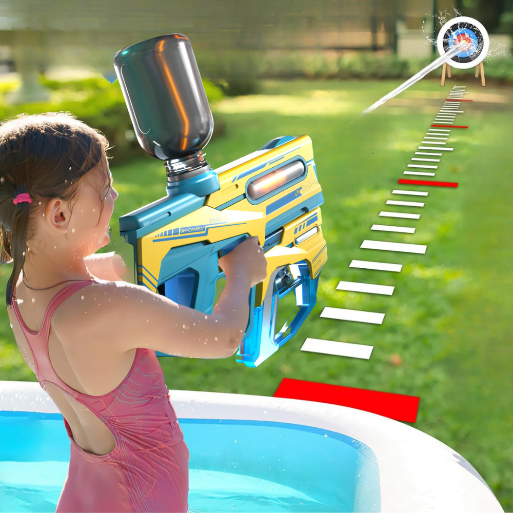 pistolet na wodę elektryczny automatyczny karabin wodny 2w1 akumulator