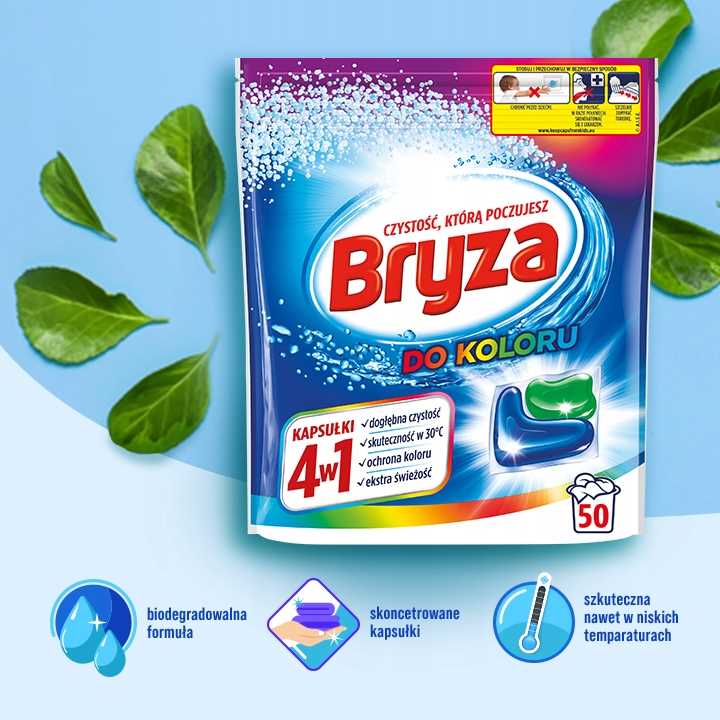 bryza 4w1 kapsułki do koloru 50