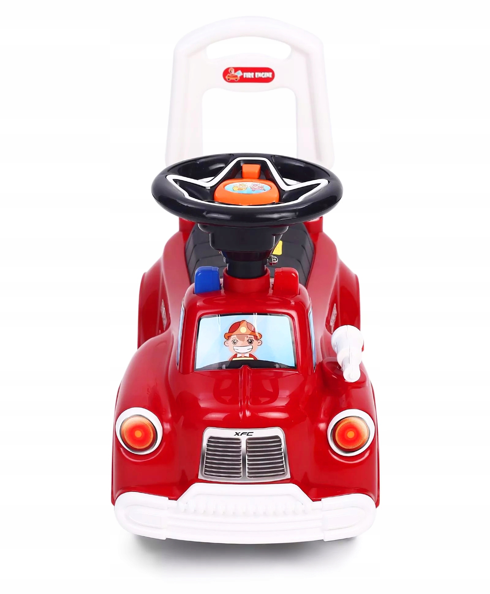 jeździk straż czerwony  7658