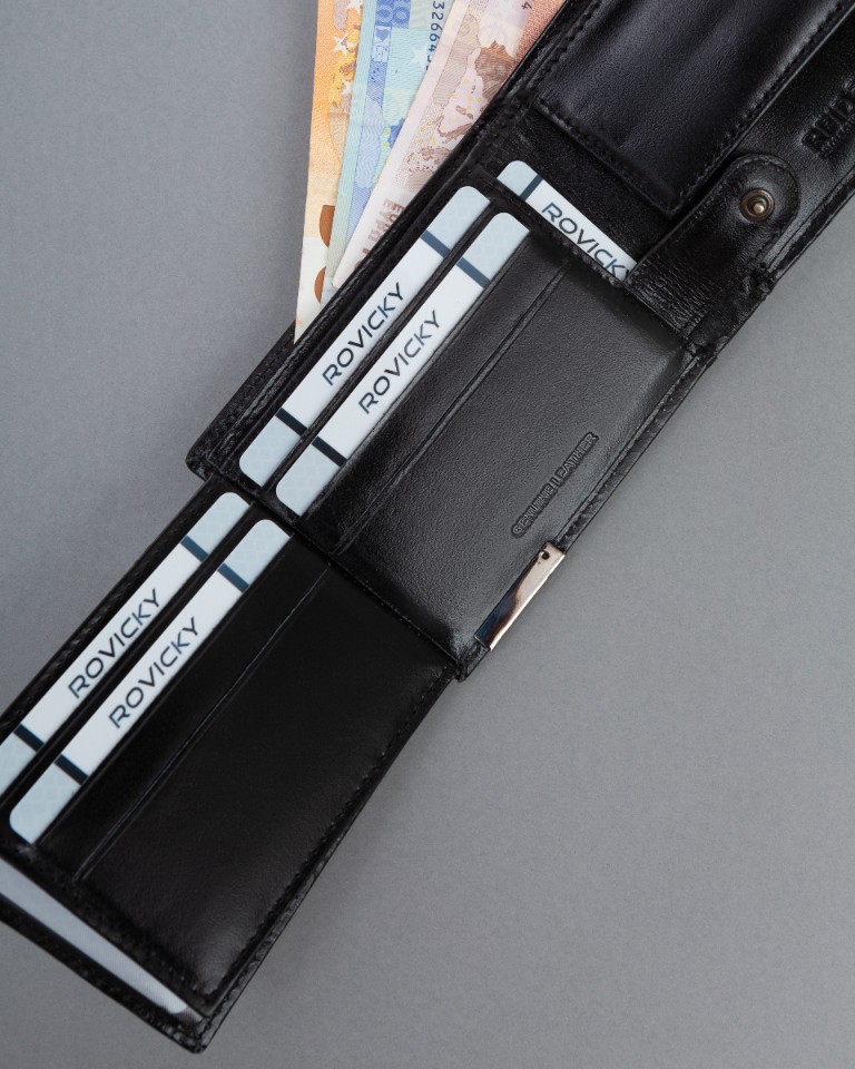 portfel męski skórzany rm-05-bcf-bp-9533 black