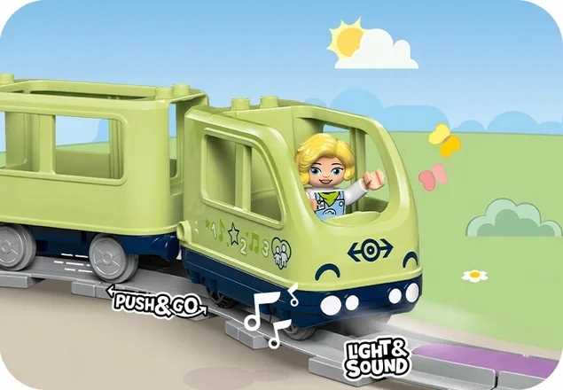 10427 - lego duplo - przygoda z interaktywnym pociągiem