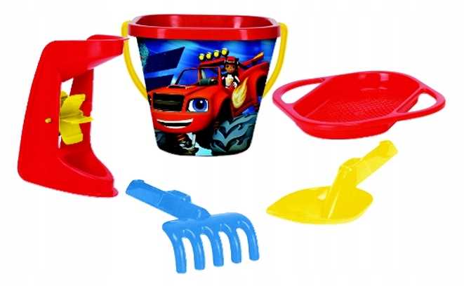 wader - blaze komplet do piasku 5 el.