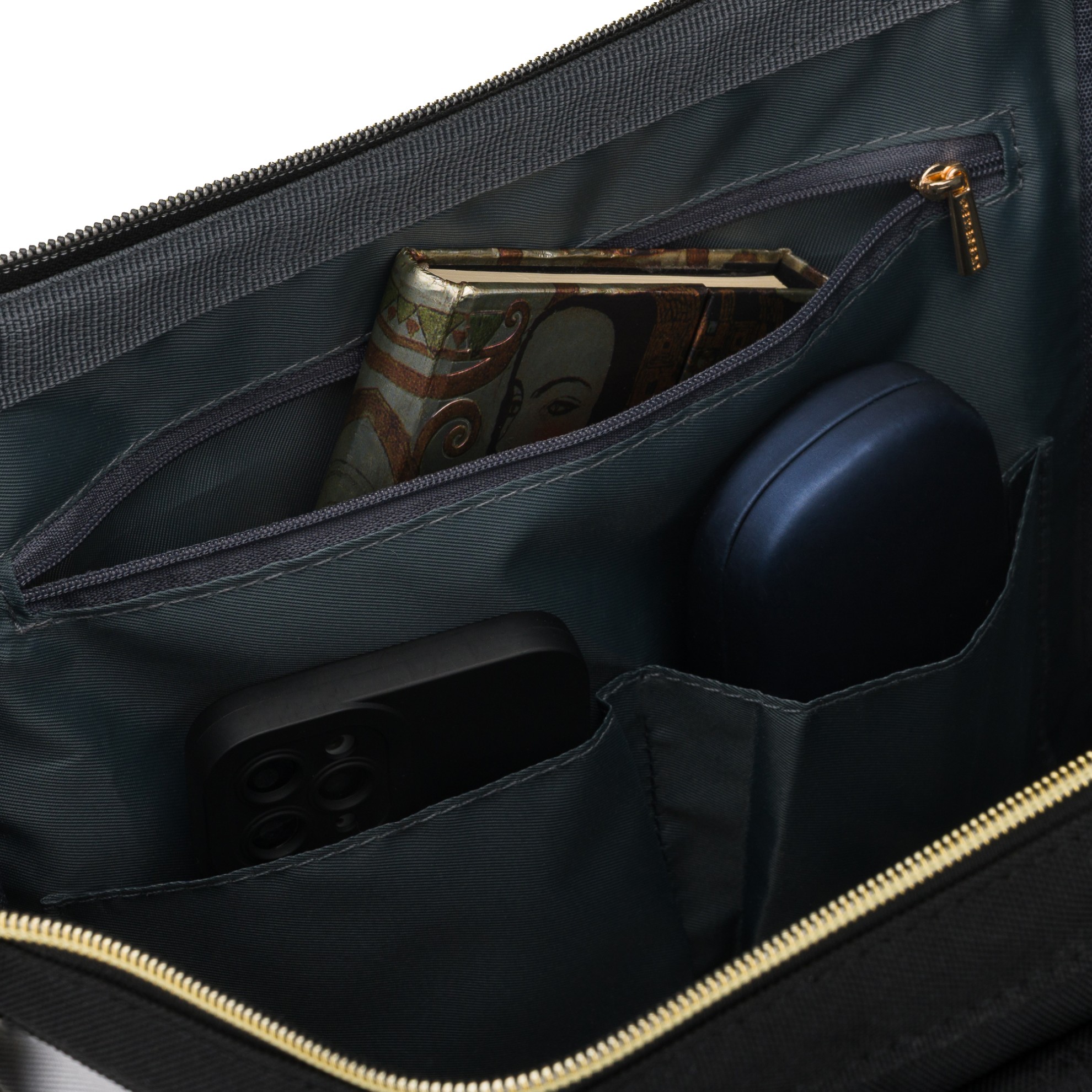 plecak materiałowy ptn alfa-5295 black-gray