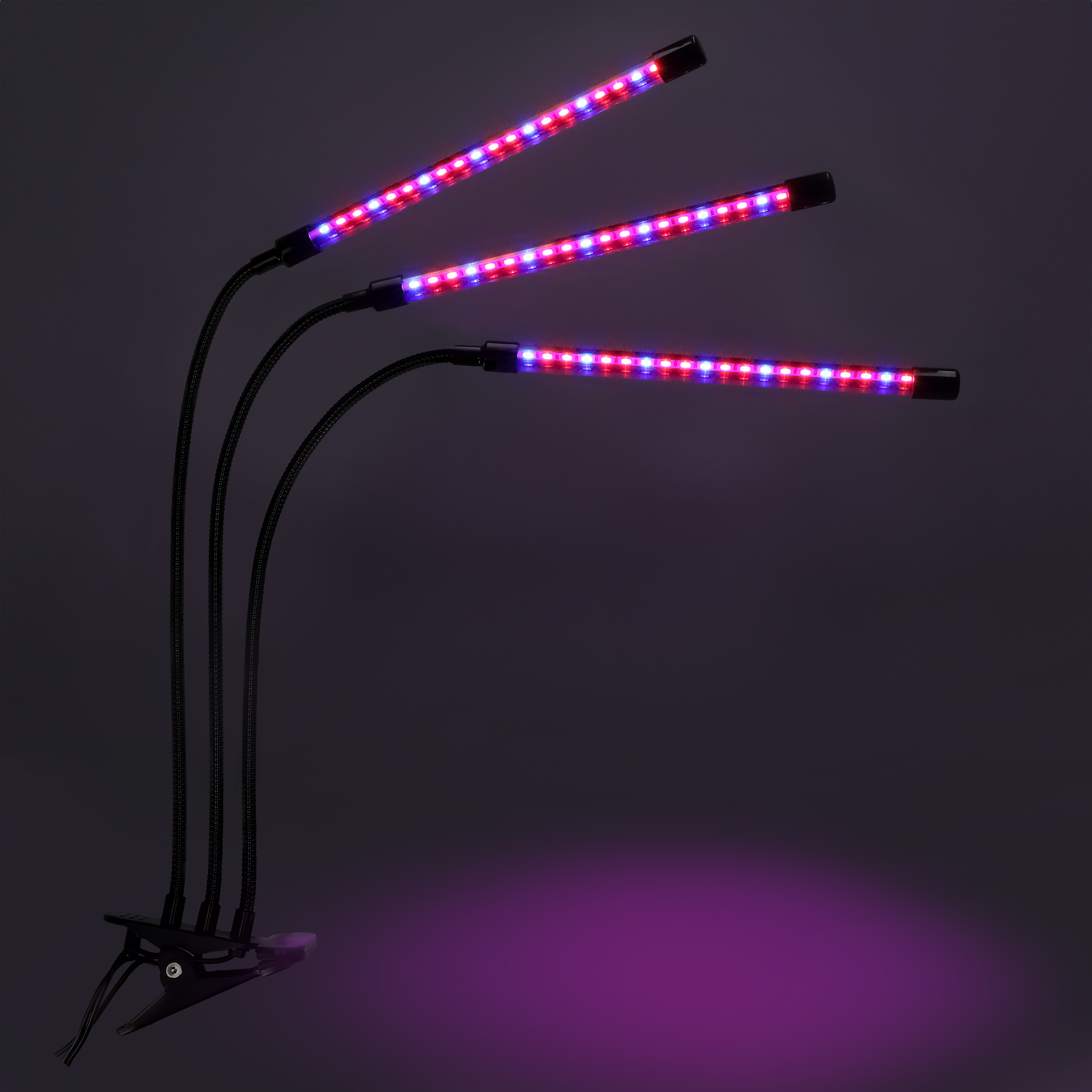 lampa led do wzrostu roślin 60 diod timer 24 w uprawa roślin do domu