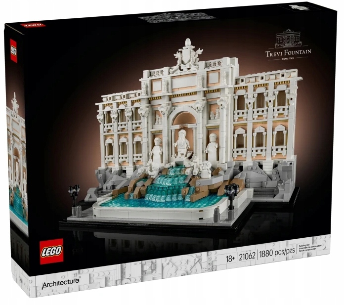 21062 - lego architecture - fontanna di trevi