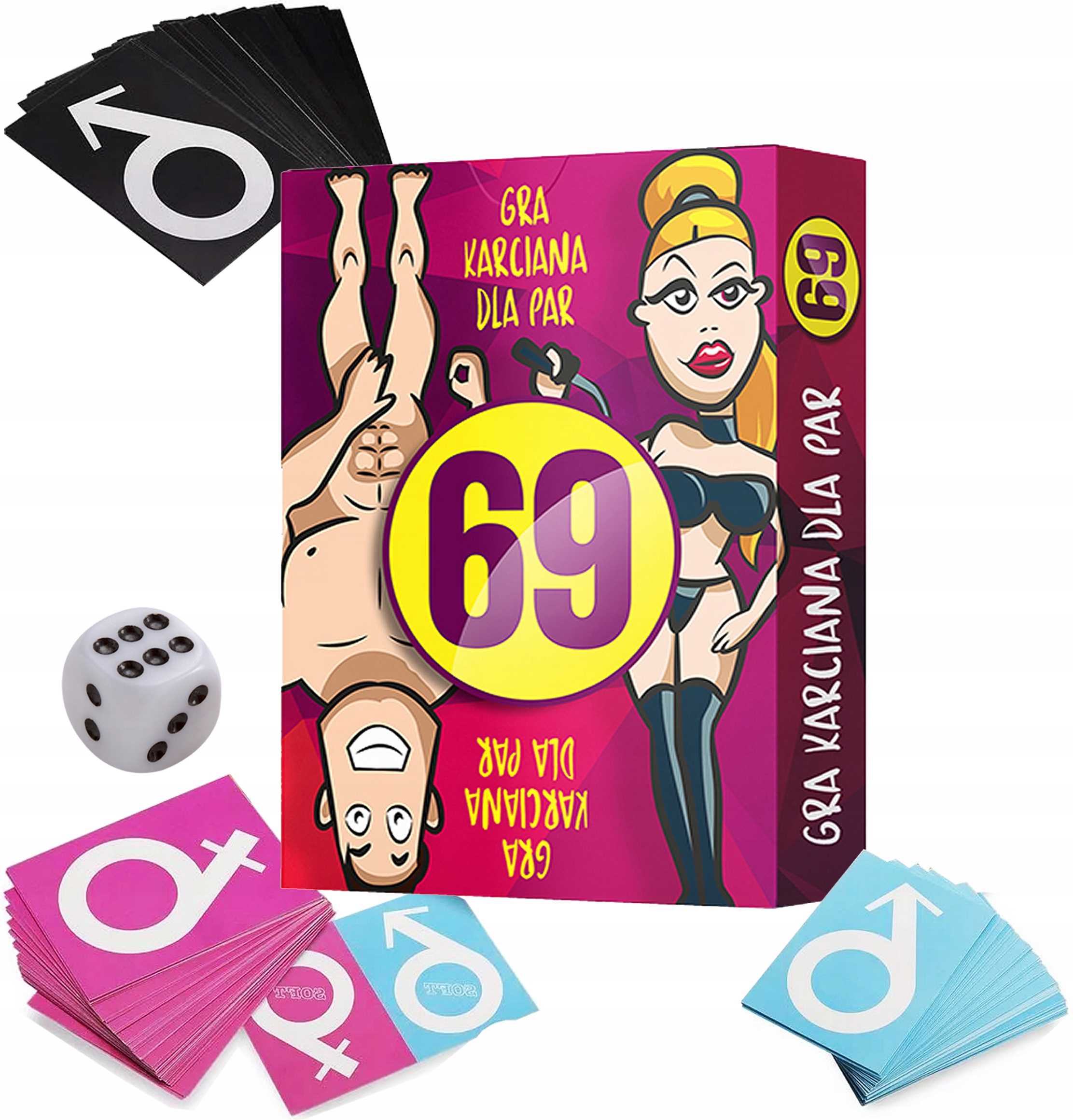 gra karciana dla dorosłych - 69 karciane