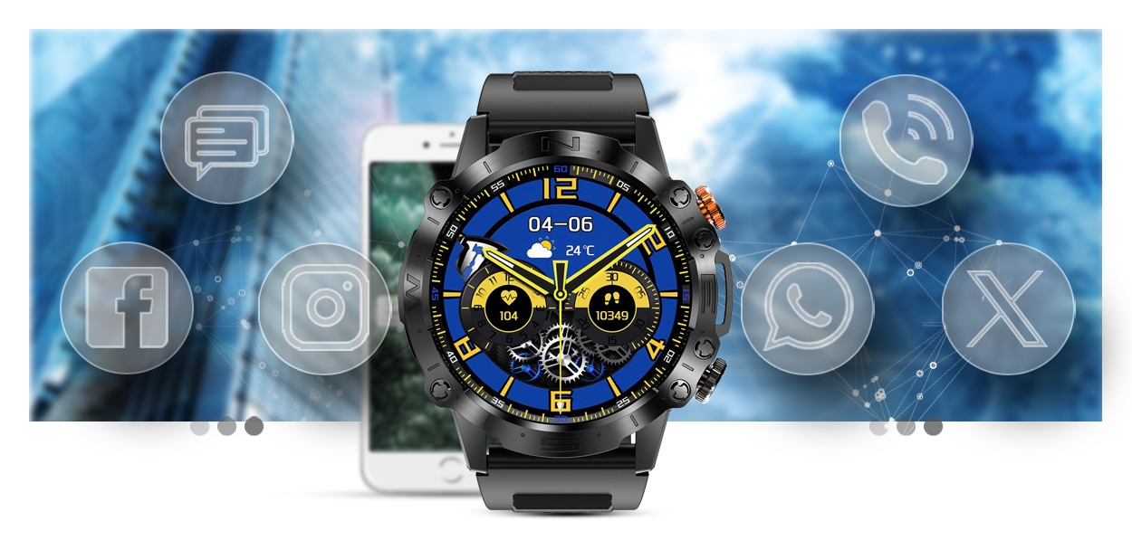 smartwatch gravity gt20-6