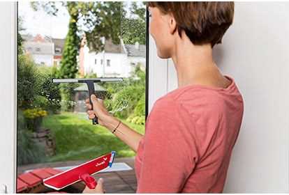 ściagączka do okien z drążkiem vileda