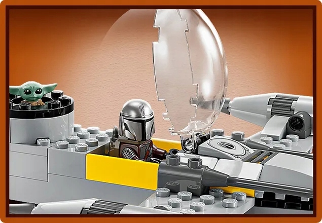 75410 - lego star wars - myśliwiec n-1 mando i grogu