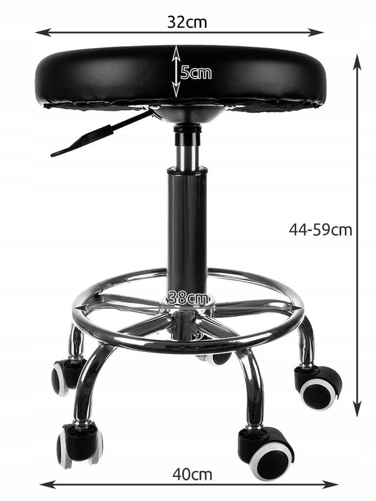 stołek fryzjerski - hoker