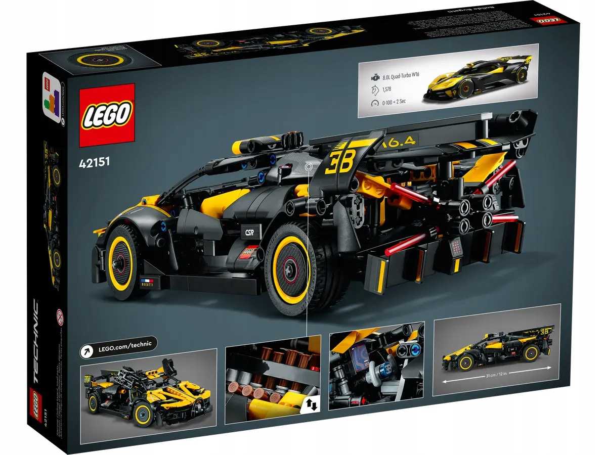 42151 - lego technic - bugatti bolide