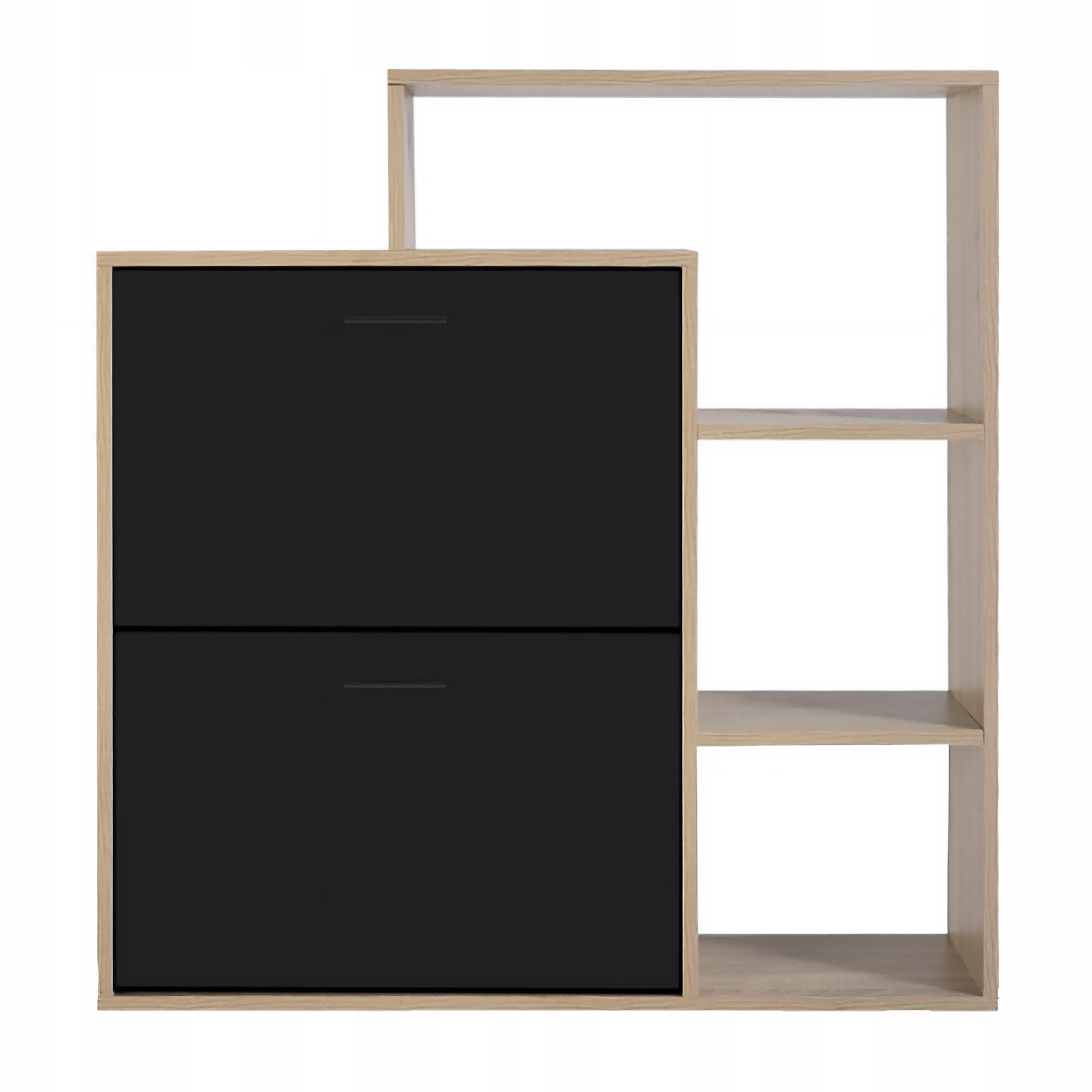 szafka na buty regał 2 komory obuwie komoda pojemna do przedpokoju regał