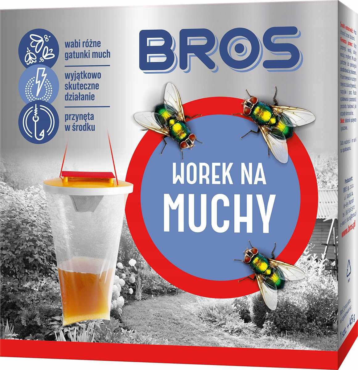 bros - worek na muchy