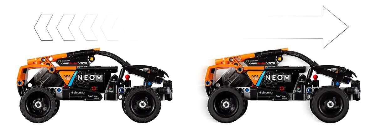 42166 - lego technic - neom mclaren extreme e race car