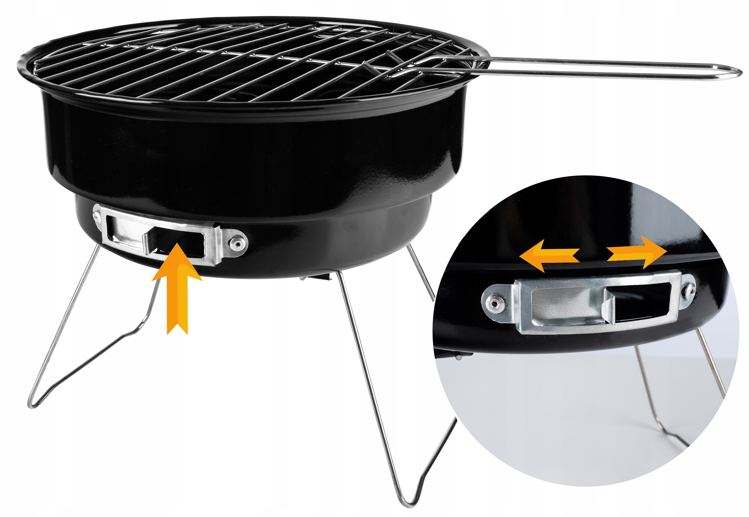 grill turystyczny przenośny torba easy bbq pako gq2