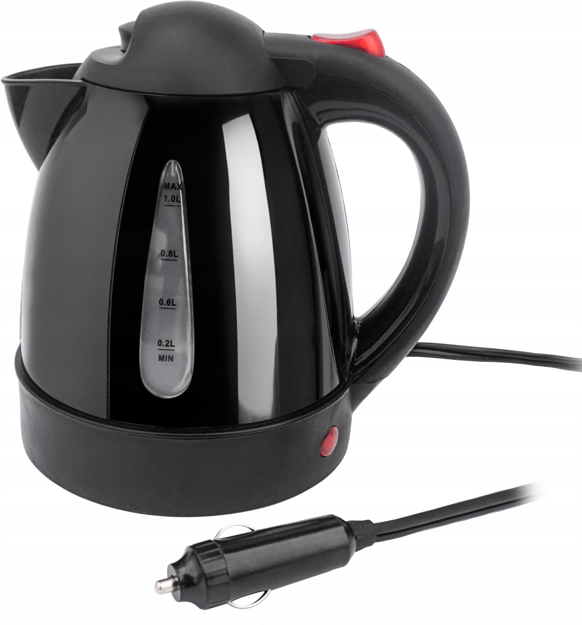 czajnik elektryczny 1l 24v na wtyczkę samochodową tekson