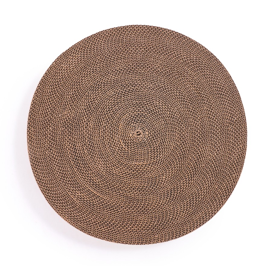 zestaw drapak z dodatkowym wymiennym wkładem dla kota ekologiczny tekturowy