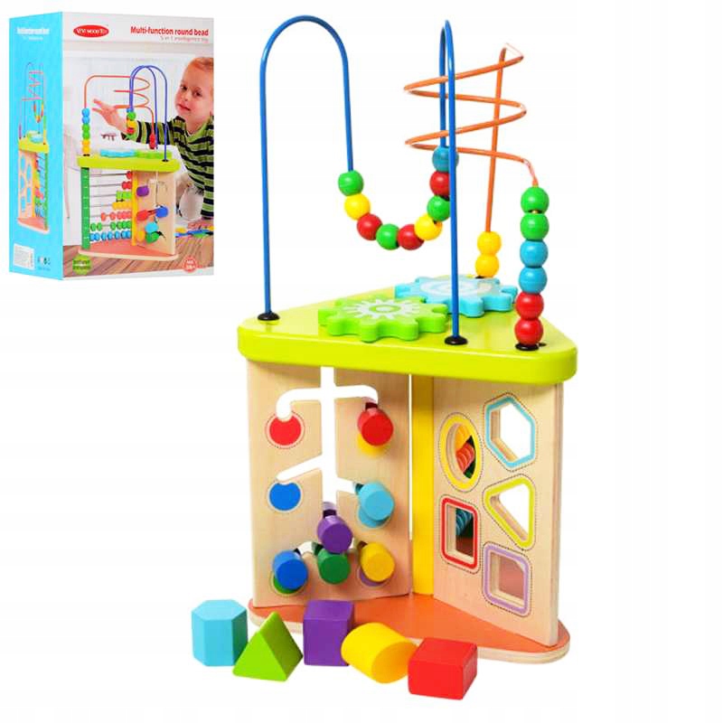 kostka edukacyjna z labiryntem