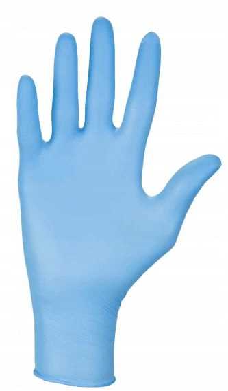 rękawice nitrylowe 100 sztuk / niebieskie / rozmiar: 10 - xl / nitrylex