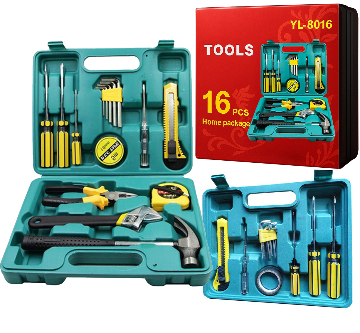 skrzynka narzędziowa 16pcs