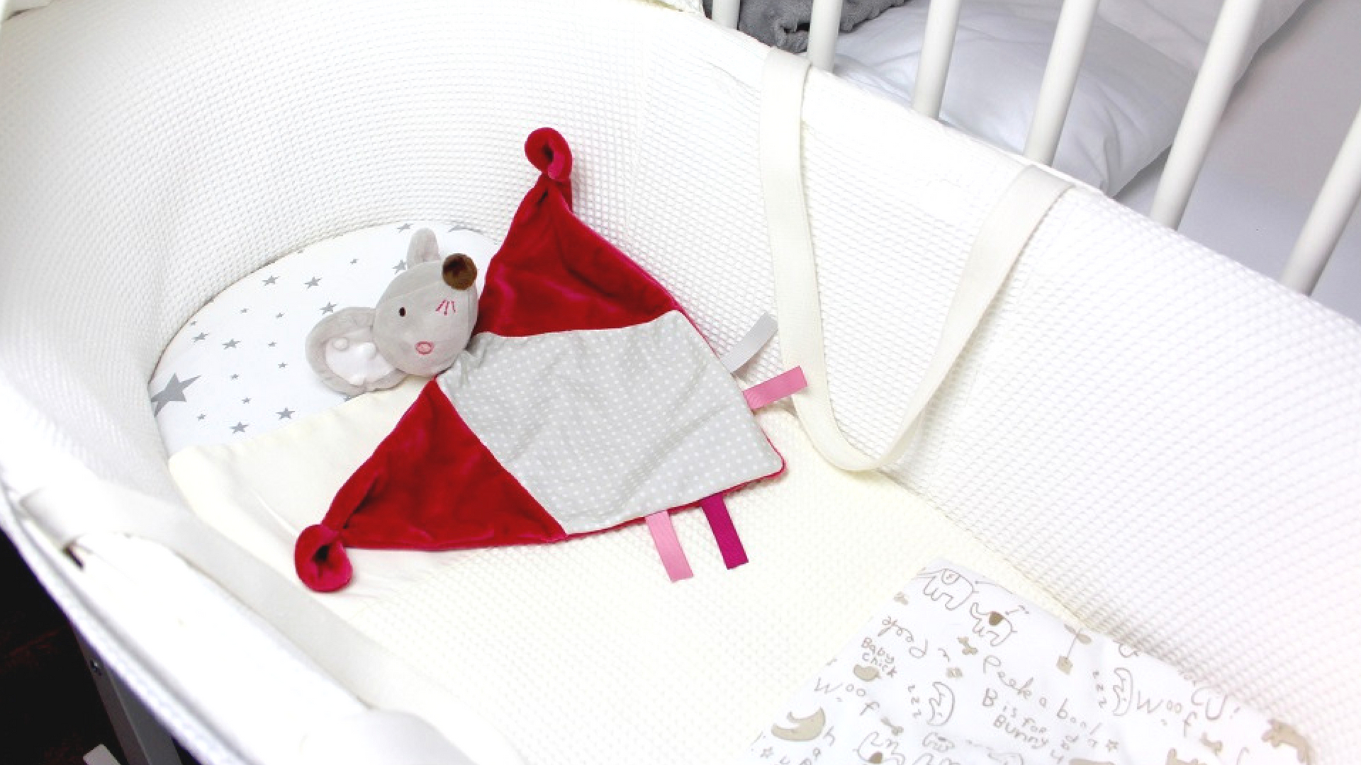 kocyk przytulanka myszka minki