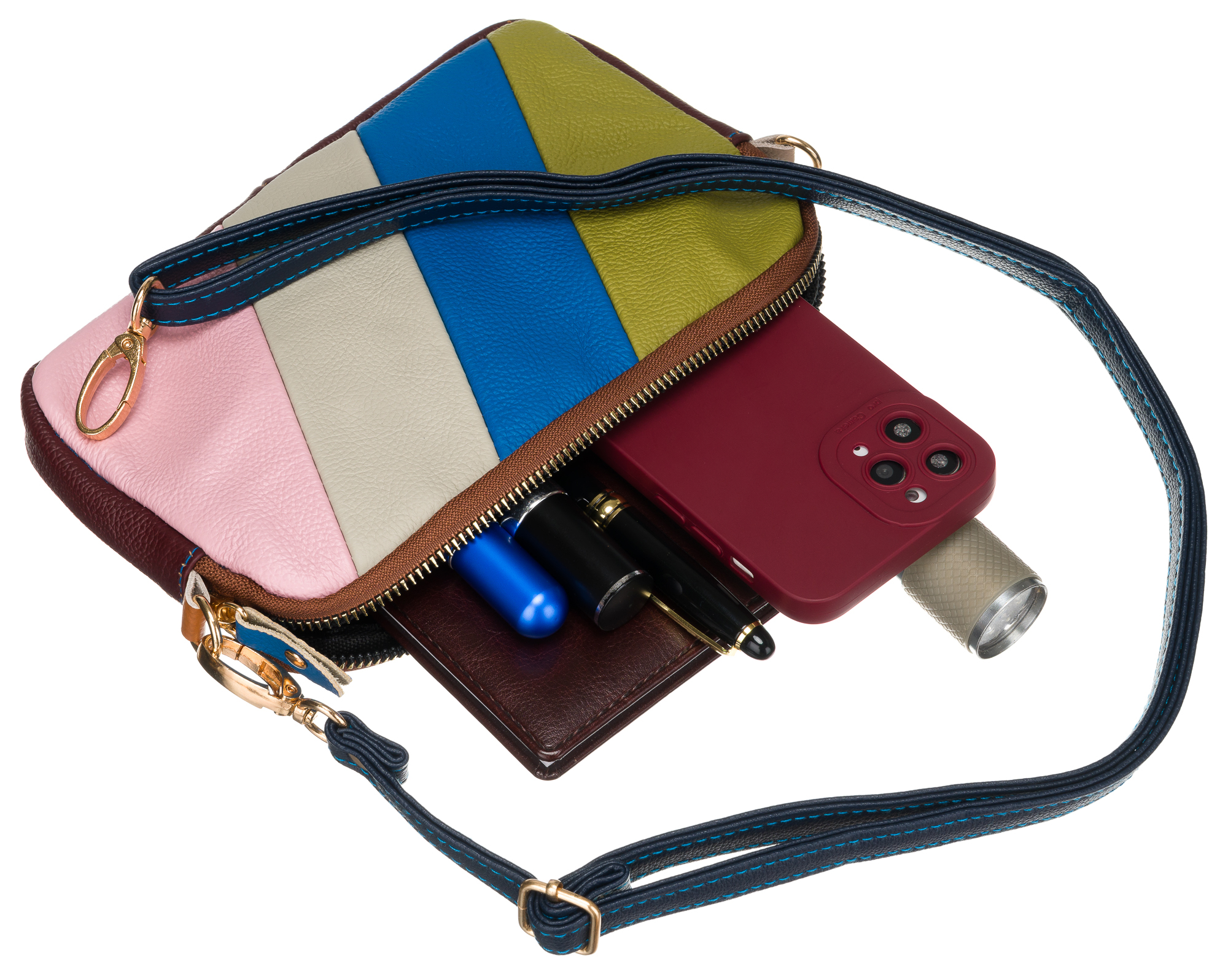 torebko portfel skóra cn501-clb-6465 multi