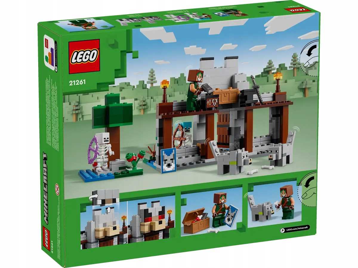 21261 - lego minecraft - wilcza twierdza