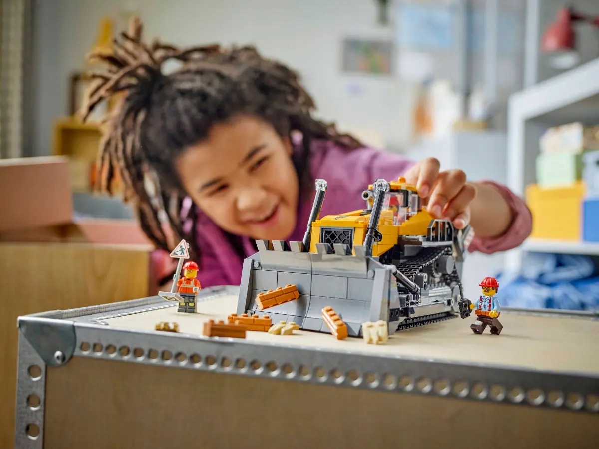 60466 - lego city - żółty buldożer