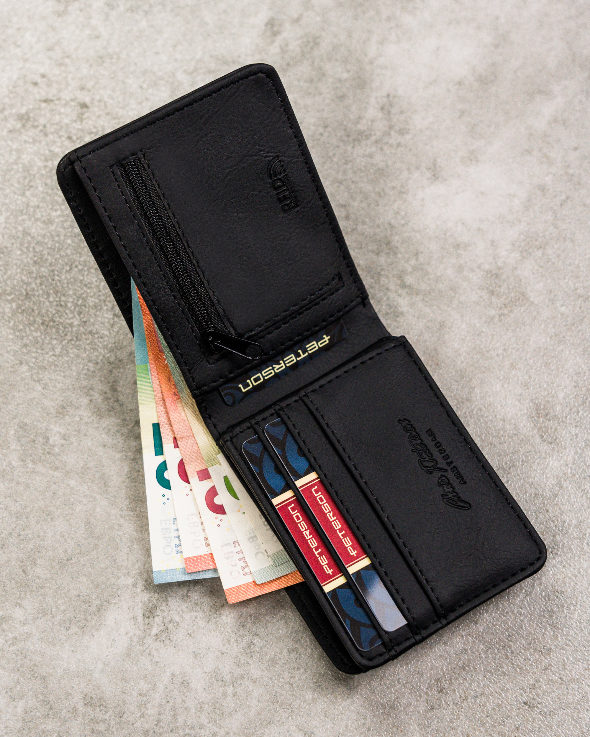 portfel męski eko ptn eh-06z-5921 black