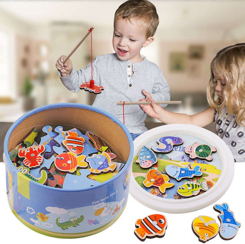 puzzle magnetyczne do łowienia farma zkb-904