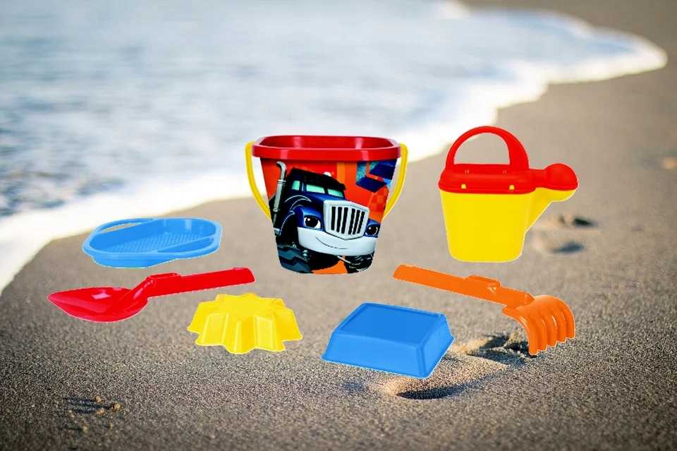 wader - blaze komplet do piasku 7 el.