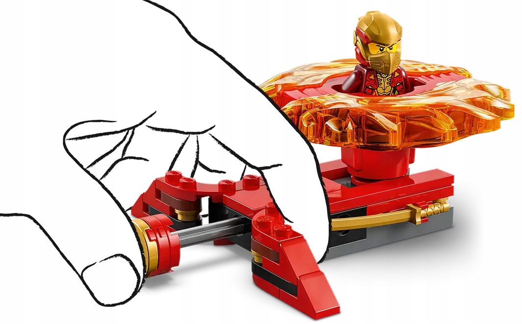 71823 - lego ninjago - smoczy spinner spinjitzu kaia