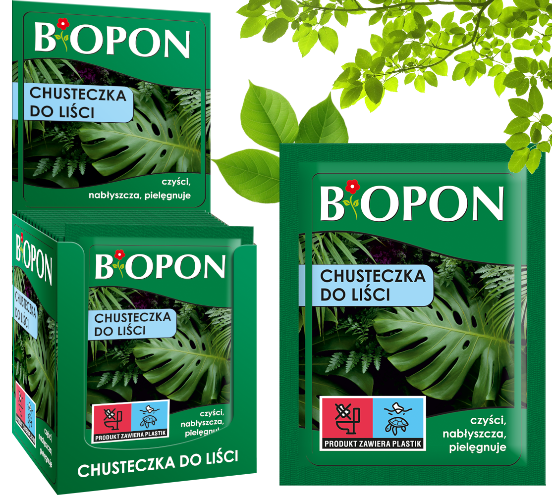 bopon - chusteczka do liści - 15 szt.