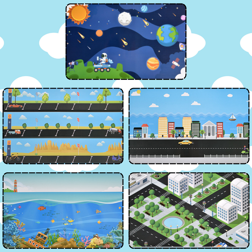 książeczka z naklejkami pojazdami sensoryczna dla dzieci edukacyjna drogi