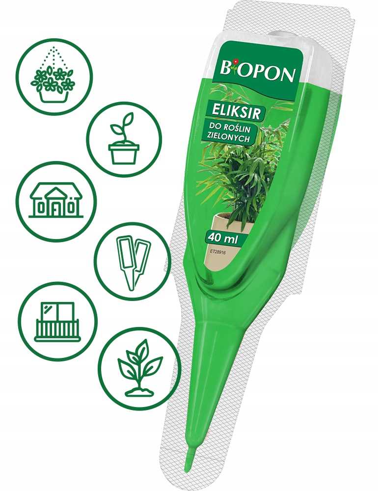 bopon - eliksir do roślin zielonych 40ml - disp - 36 szt.