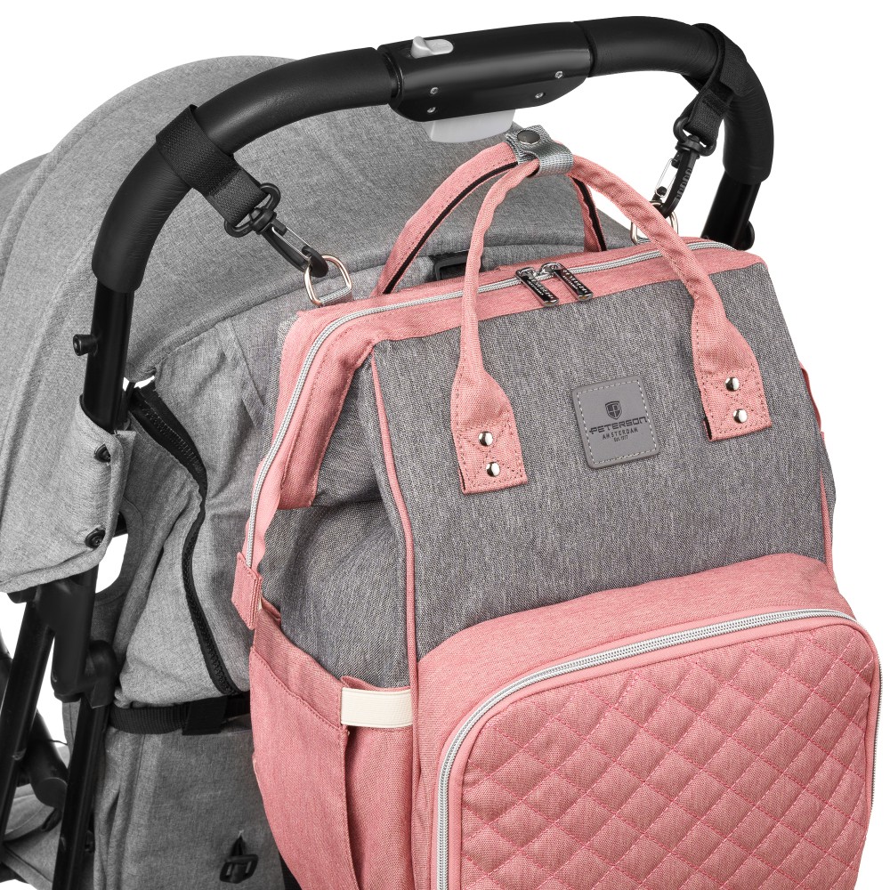 plecak ptn mb3-6012 gray-pink