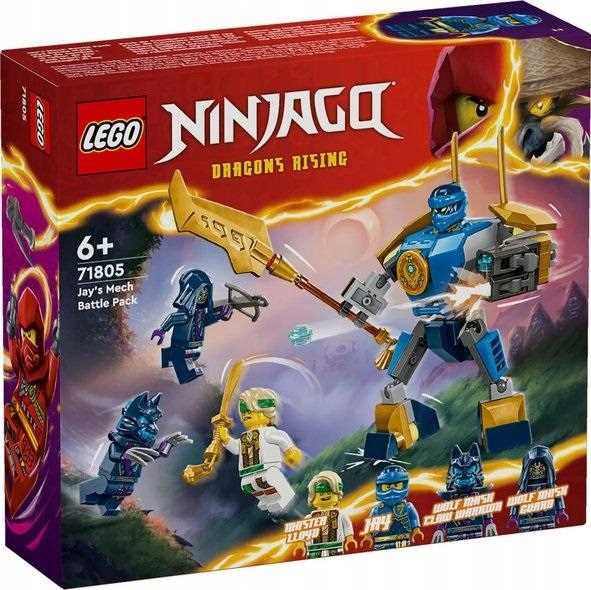 71805 - lego ninjago - zestaw bitewny z mechem jaya